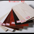 Grão de madeira Melamined MDF Board com alta qualidade
